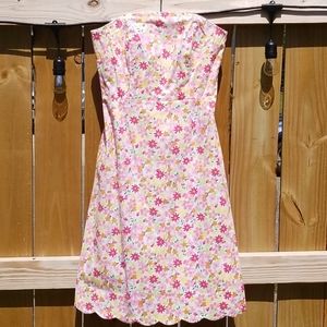Lilly Pulitzer Strapless Dress Size 6